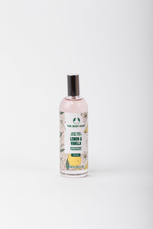Lemon & vanilla Body Mist